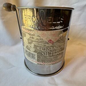 Vintage Crank Sifter